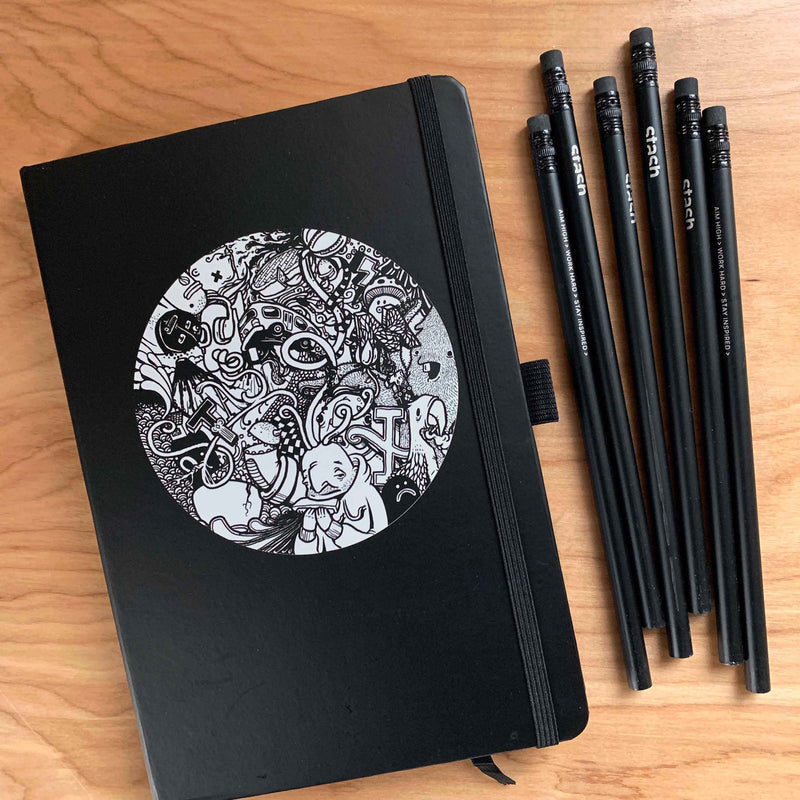 Stash Mix Notebook and Pencil Set