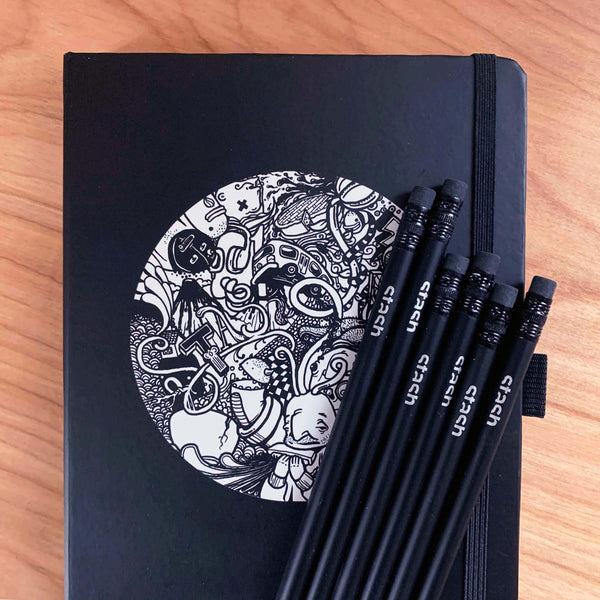 Stash Mix Notebook and Pencil Set 